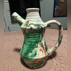 Vintage Nemadji Pottery Pitcher/Vase